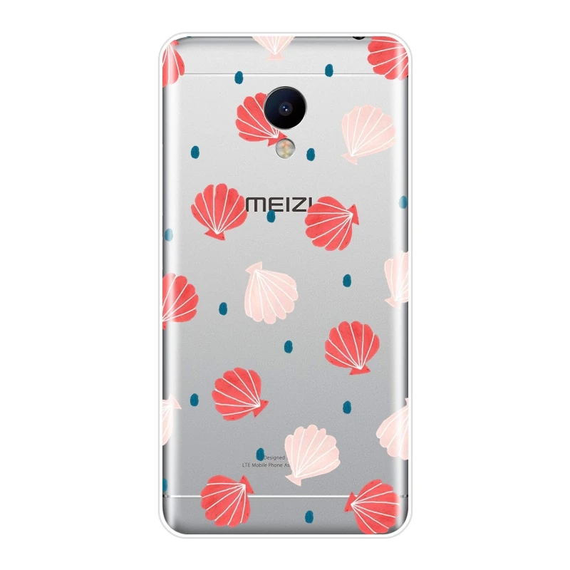Чехол для телефона Meizu M2 M3 M5 M6 Note Мягкая силиконовая задняя крышка в виде черепахи