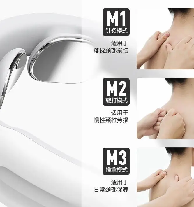 Xiaomi Многофункциональный физиотерапия шейный позвонок дистанционное управление Умный Массажер для плеч и шеи