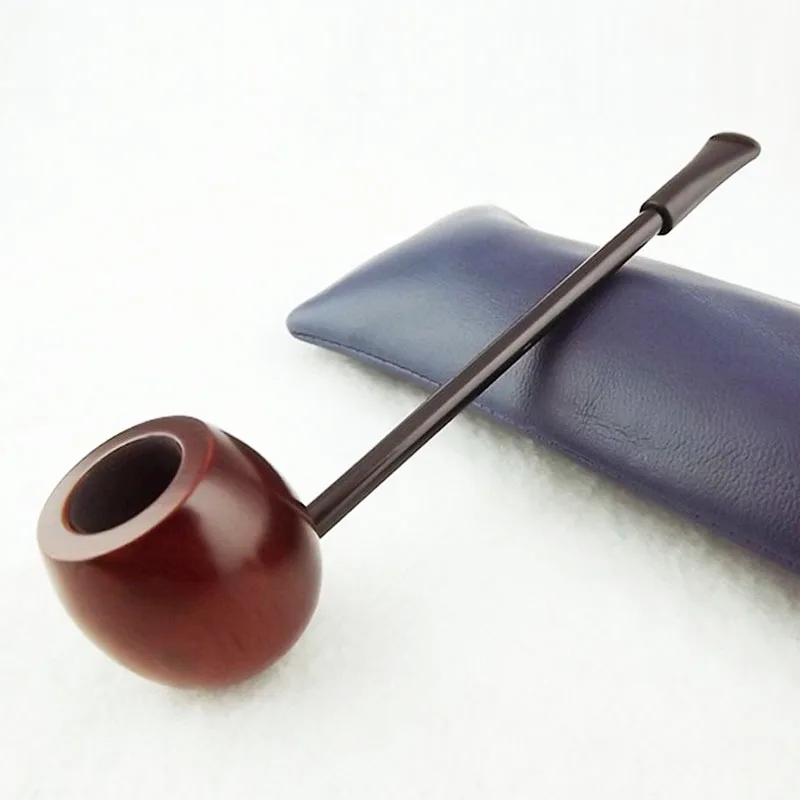 Прямой тип трубы для курения палисандр деревянная труба дым табачный фильтр