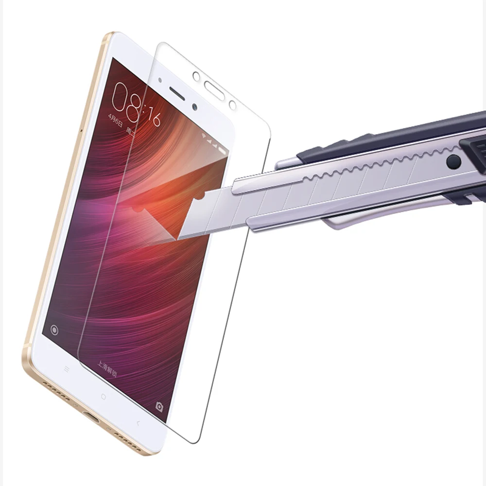 Закаленное стекло 2.5D 9H Защита экрана для Redmi 2 3 4 5 5Plus Защитная пленка XiaomiRedmi 4A 4X 4Prime