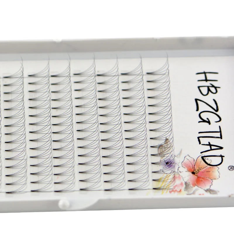 

HBZGTLAD новые 0,05/0,07/0,10 C/D curl 4D наращивание ресниц с коротким стержнем синтетические волосы русские объемные ресницы предварительно сделанные вентиляторы