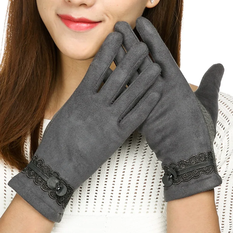 REALBYHand WarmerGloves & MittensWomen зимние перчатки аксессуары Перчатки OutdoorSweet Bow BeadDesign Iglove Gants