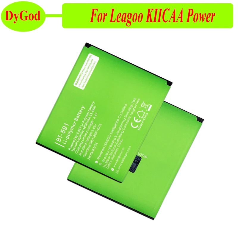 DyGod 4000 мАч BT 591 батарея Замена для Leagoo KIICAA Power батареи смартфона Bateria|Аккумуляторы