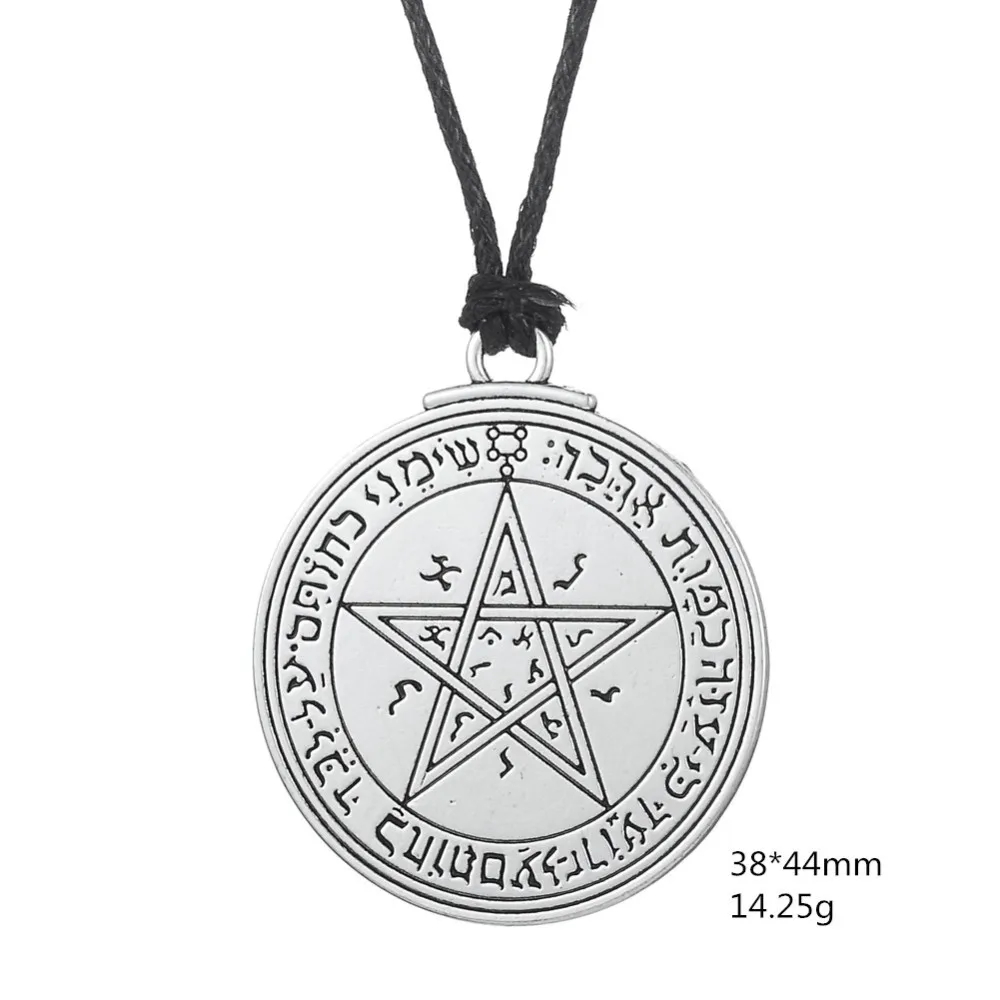 Моя форма талисман Венера Соломон тюлень кулон wiccan Пентакль любовь ожерелье