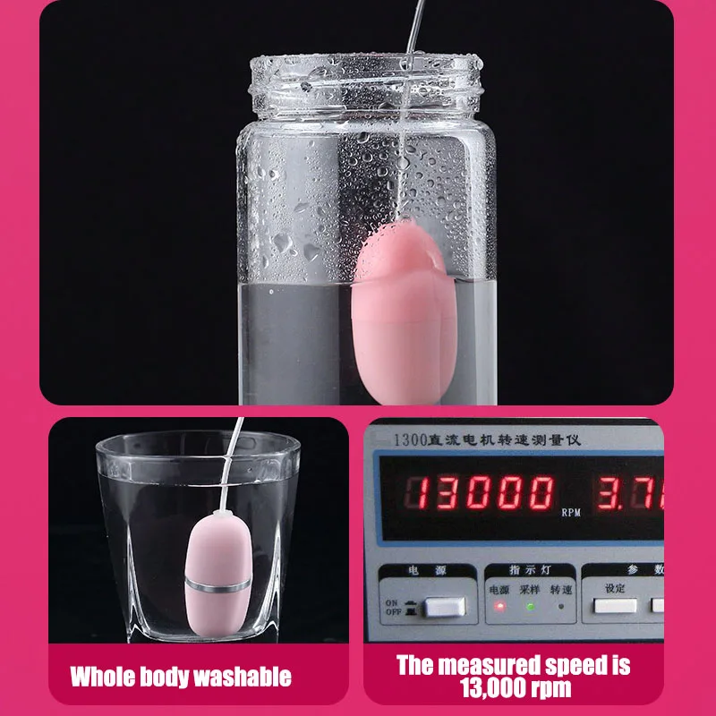 Пуля Вибрирующая палка оболочки Форма вибрационное яйцо 7 Скорость секс клитор