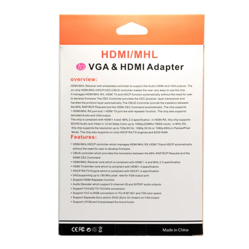 HDMI-совместимый разветвитель VGA и HDMI мама с Аудио Видео адаптером кабельный