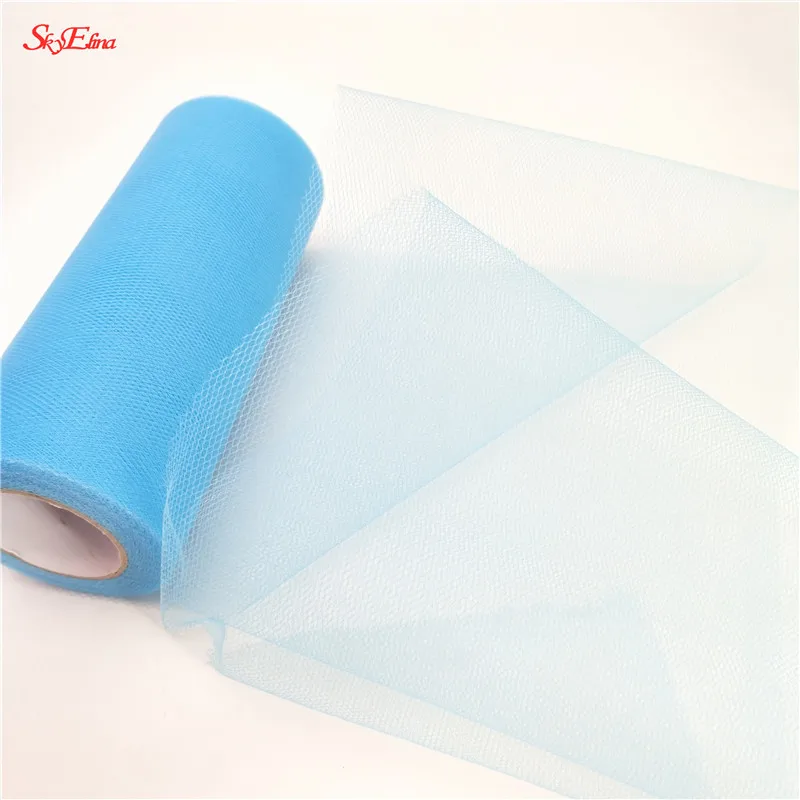 22mX15cm Tulle Roll Spool Tutu Gift Wrap Wedding Table Runner Decoration Birthday Party Baby Shower Event Supplies 5Z | Дом и сад