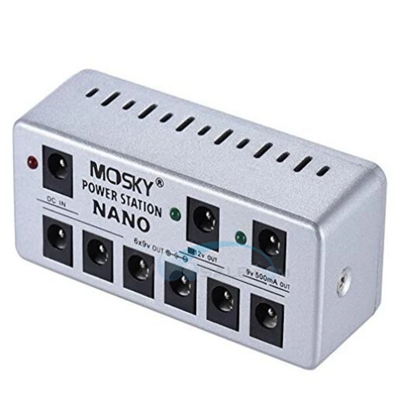 Электростанция Mosky NANO мини-блок питания для гитары 12 В/9 В с поддержкой педалей
