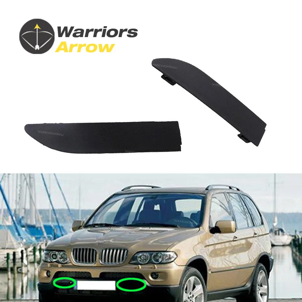 51118250413 51118250414 для BMW X5 E53 2000 2001 2002 2003 пара передний бампер Гриль буксировочный