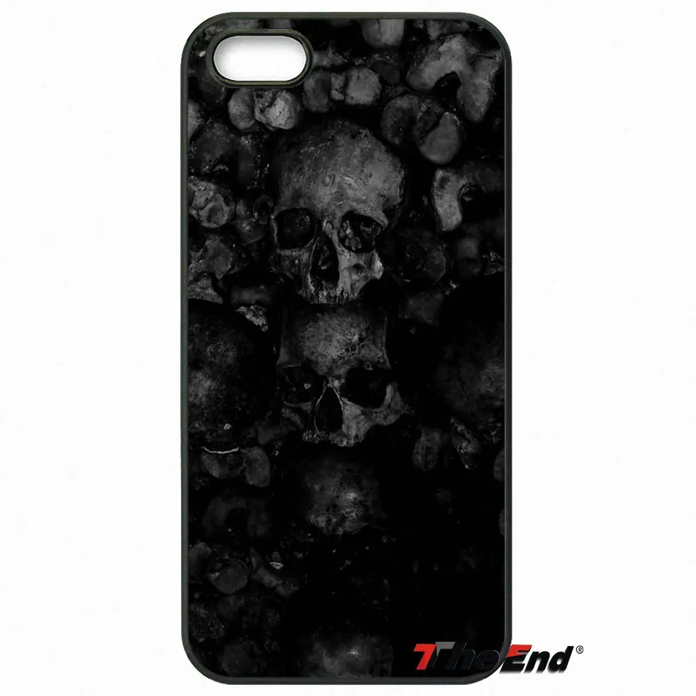 Для iPhone X 4 4S 5 5C SE 6 S 7 8 плюс Galaxy J5 J3 a5 a3 2016 s5 S7 S6 Edge The Haunted Mansion череп Книги по искусству