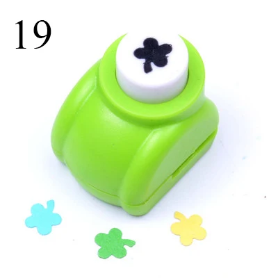 19 1 шт. прекрасный мультфильм отверстие мешок Kawaii Кролик Сердце животное дырокол для детей DIY украшения дневник в стиле Скрапбукинг корейские поставки - Цвет: 19