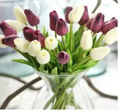 1 шт. мини тюльпаны искусственный цветок Шелковый для свадьбы дома | Дом и сад