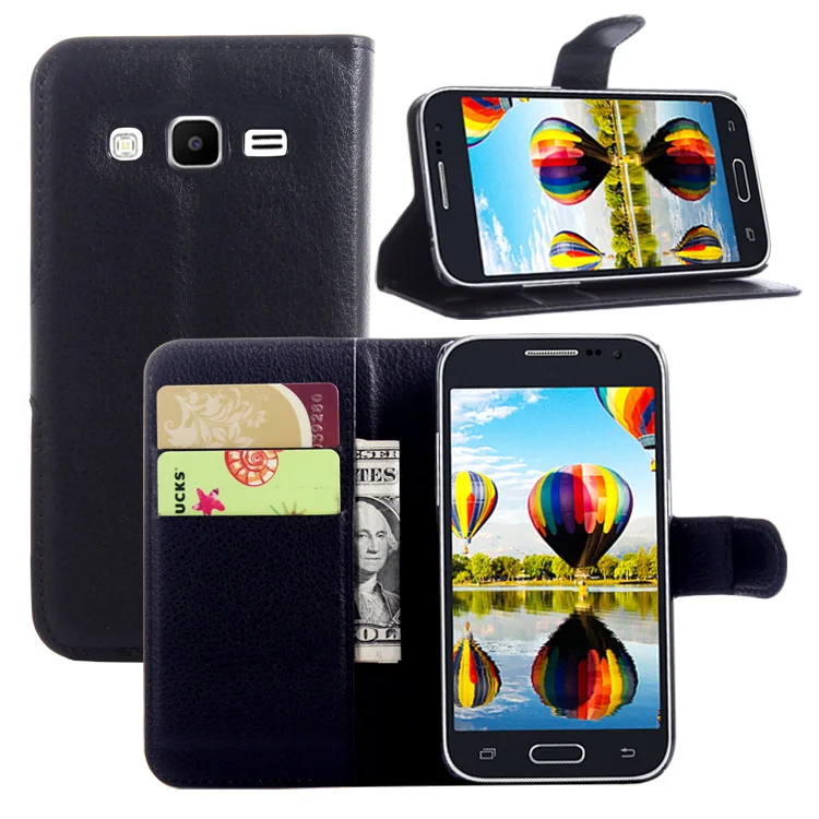Чехол из искусственной кожи для Samsung Galaxy Core Prime/G3608 защитный чехол с откидной