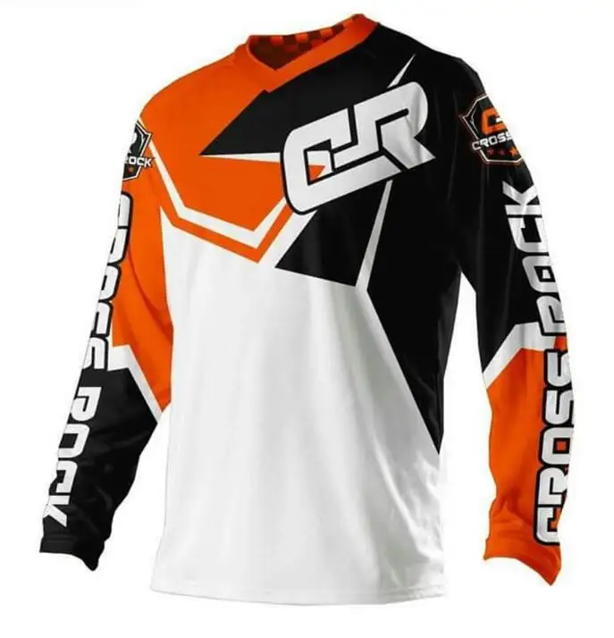 Новый 2019 для верховой езды с длинным рукавом Топ зима футболки мотокросса Байк