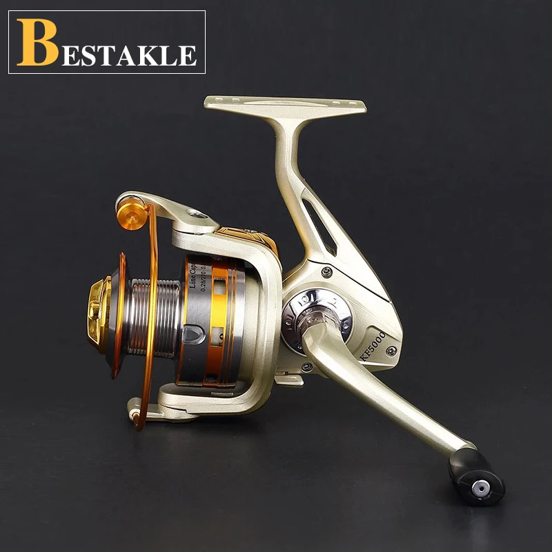 

BESTACKLE Hot Selling 1000-9000 Series 3BB/ 8BB /12+1BB Carp Fishing Spinning Reel Left and Right Fishing Gear Tackle