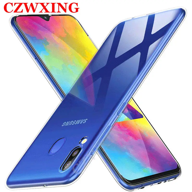 Для Samsung Galaxy A40 силиконовый прозрачный Футляр TPU чехол для телефона A405 A405F A10 A20 A30 A50