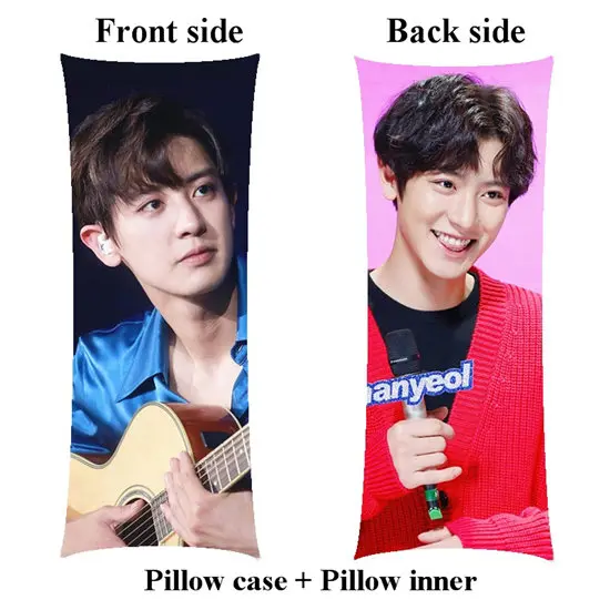 picture Kpop Park Chanyeol long Pillow include inner home hugging body pillow Customize - Цвет: picture