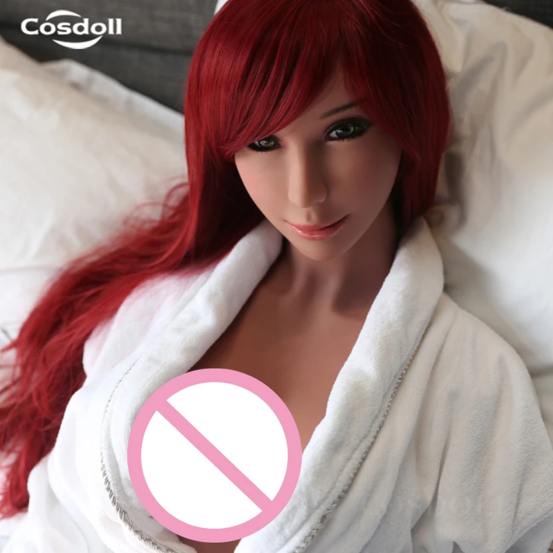 Cosdoll 148 см/158 см/165 см большая грудь секс кукла из натуральной кожи Силиконовая для