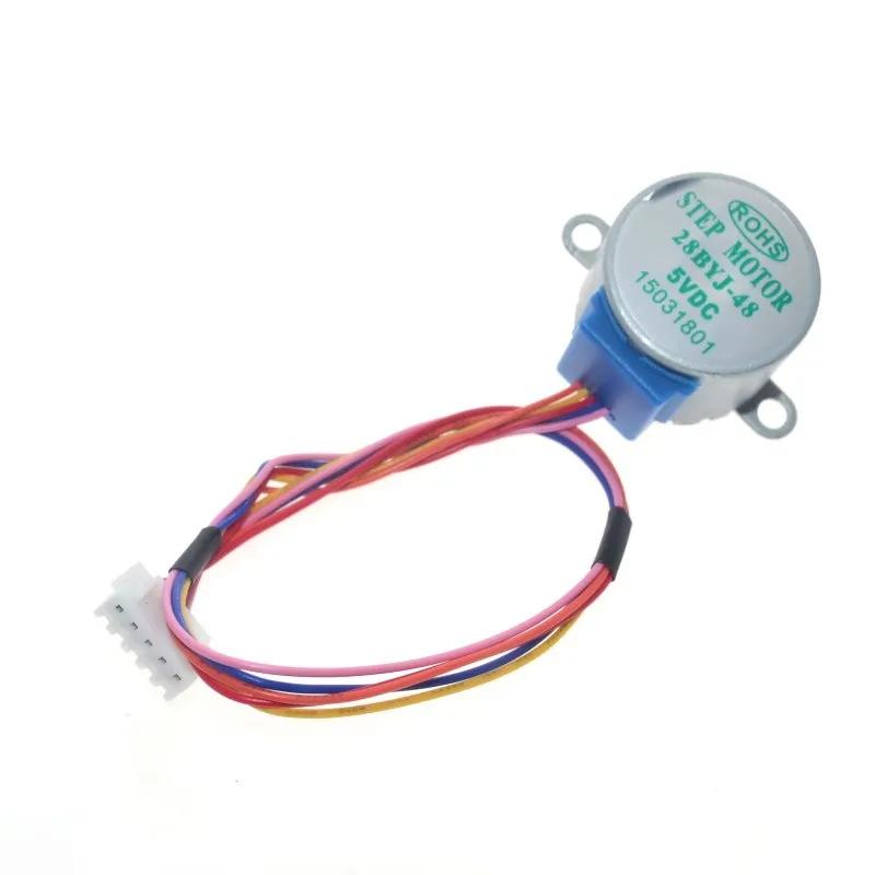 4 фазный 5 проводной Шаговый Мотор В мотор редуктор 28BYJ 48 5V микро мини