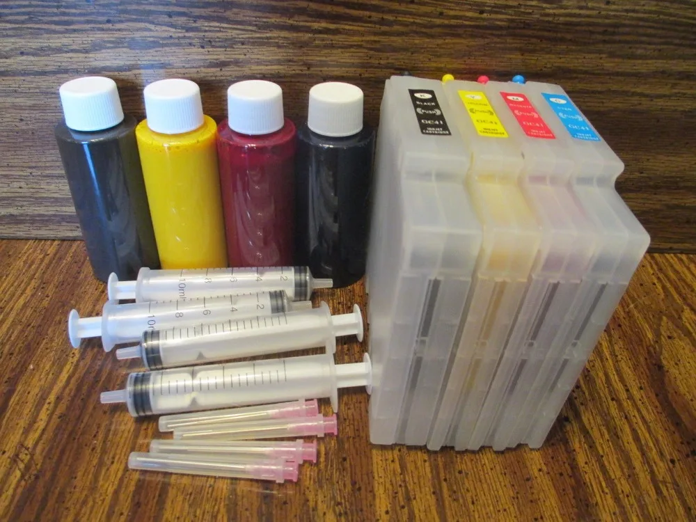 Картриджи с сублимационными чернилами для RICOH 3110DN 7100DN GC41 cis ciss|refillable cartridges|ink refill