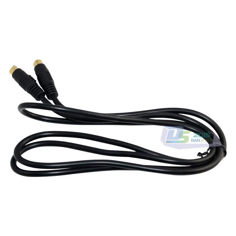 DANSPEED 1 5 м футов 4 Pin Svideo кабель папа ТВ подключение S Video для проектора VCR DVD