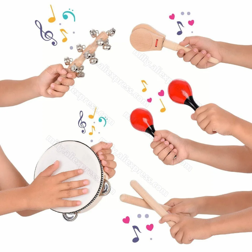 1 комплект Orff игрушки музыкальный инструмент обучения детская головоломка