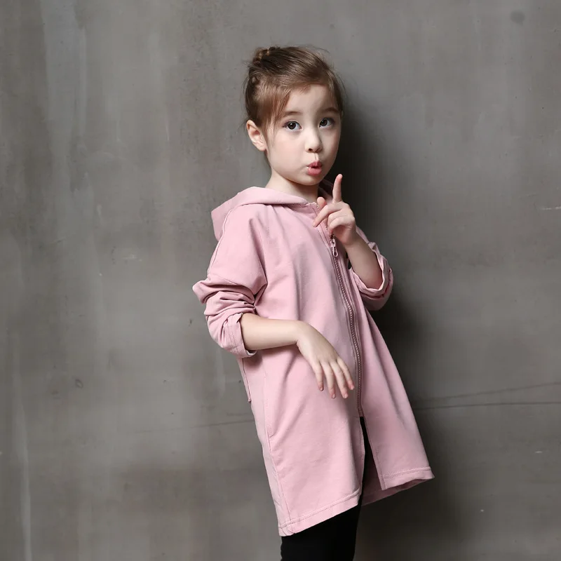 2016 Новая Коллекция Весна и Осень Мода Девушка Кофты Детская Одежда Девушки