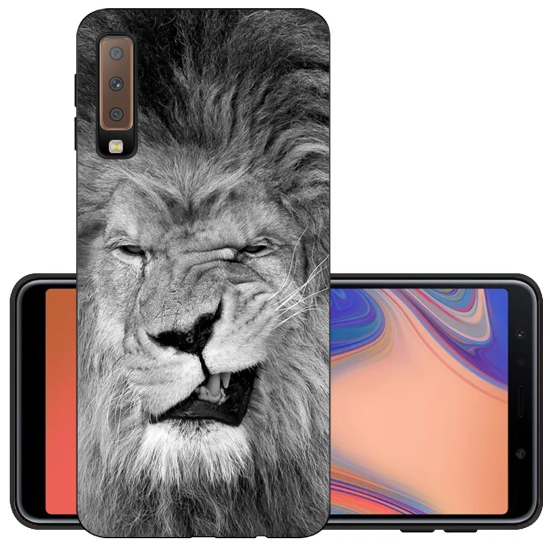 CaseRiver для Samsung A7 2018 чехол силиконовый защитный бампер задняя крышка Funda A 7 |