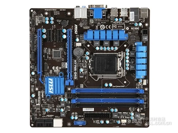 Оригинальная материнская плата для MSI 1155 DDR3 LGA 32 ГБ I3 I5 I7 CPU USB 3 0 SATA3 H77 настольная