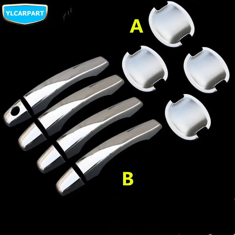 Автомобильные дверные ручки чаши дверная ручка крышки Стикеры для Geely Emgrand 7 EC7 EC715