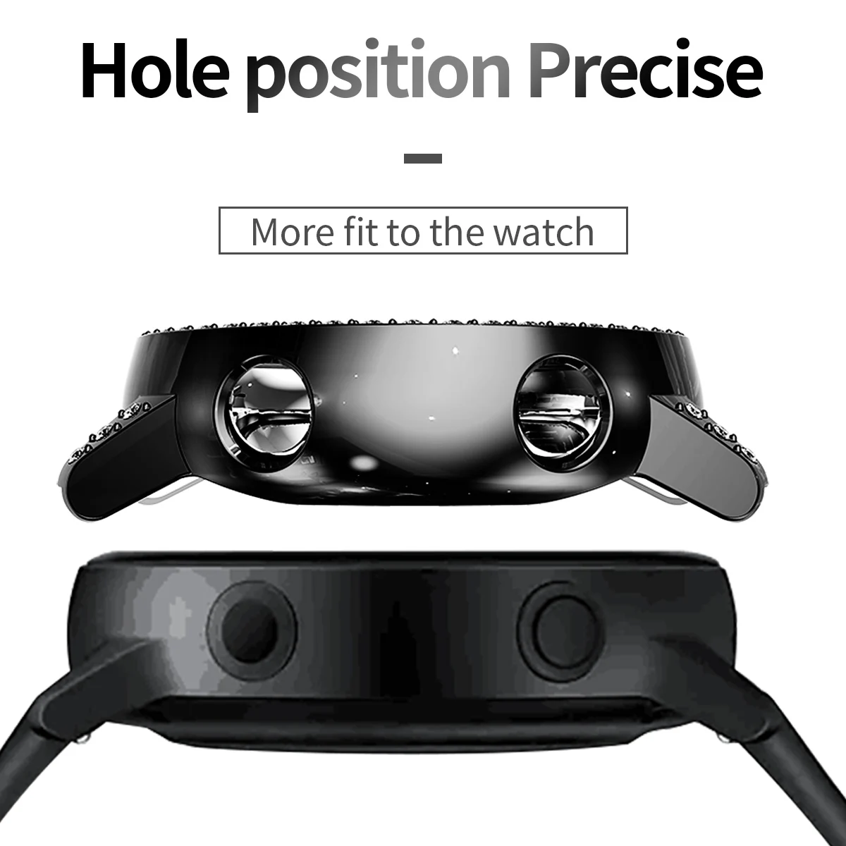 Для samsung Galaxy Watch Активный Чехол SM-R500 ПК умные часы Алмазный чехол светильник тонкий пластиковый бампер аксессуары