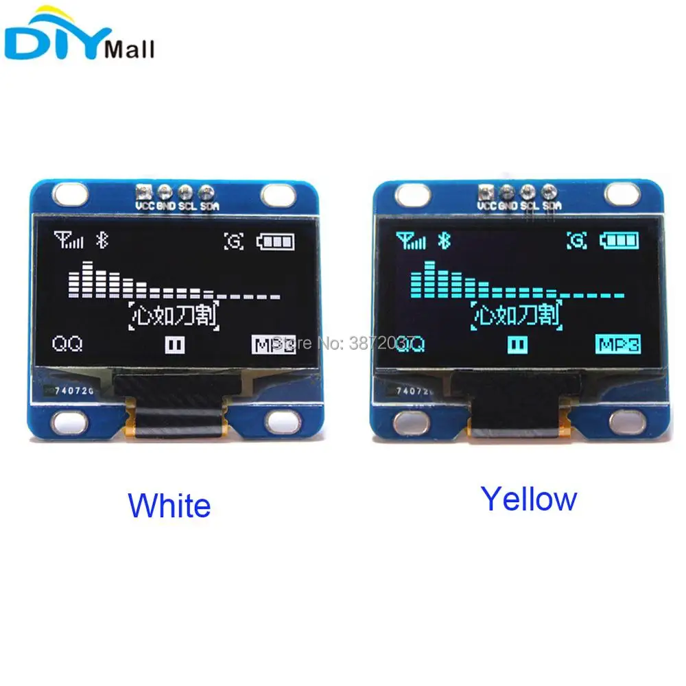 Модуль OLED дисплея 1 3 дюйма ЖК экран 128X64 I2C IIC Serial SH1106 для Arduino 51 MSP420 STIM32 SCR|Модули