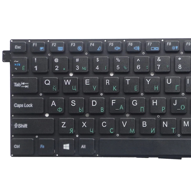 Новинка клавиатура GZEELE для Clevo W550AU W555AUQ W550EL W555EL W550SU W550SU1 W555SU1 W555SUW Русская раскладка