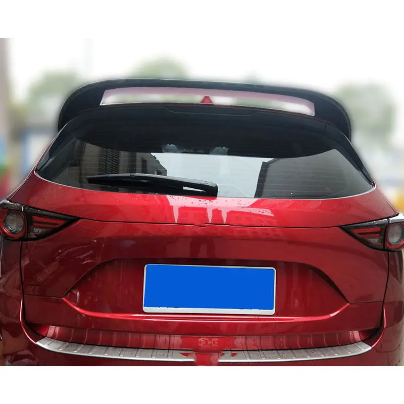 

ABS Tail Fins Cover Trim Rear Spoiler Fits For mazda CX-5 2017-2018