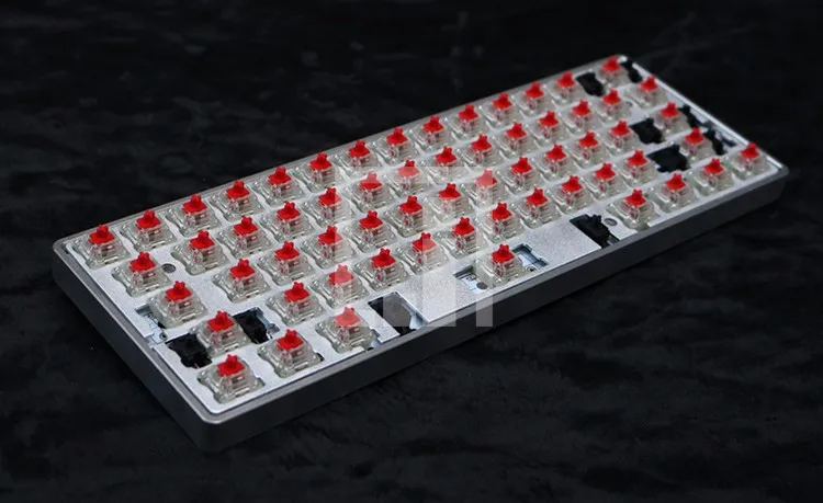 Сатана GH60 набор механической клавиатуры DIY покерный металлический чехол cherry mx 60