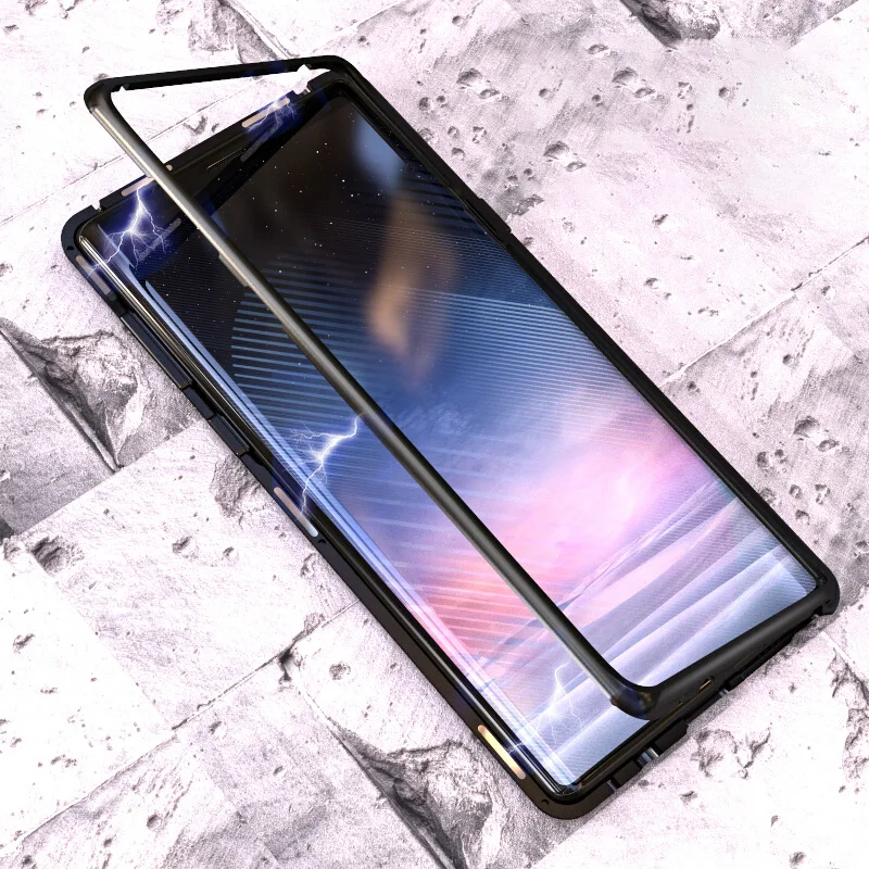 MOFi for Samsung Galaxy Note 9 case cover tempered glass samsung note9 front and back protect magnet adsorption |