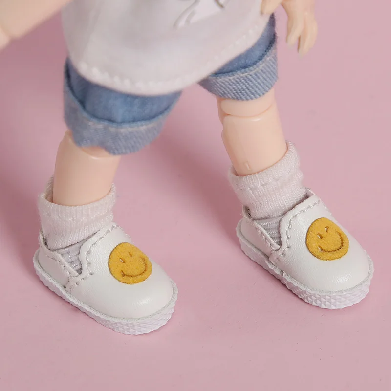 Новая Одежда для куклы модная черная белая спортивная обувь ob11 Obitsu11 holala 1/12bjd