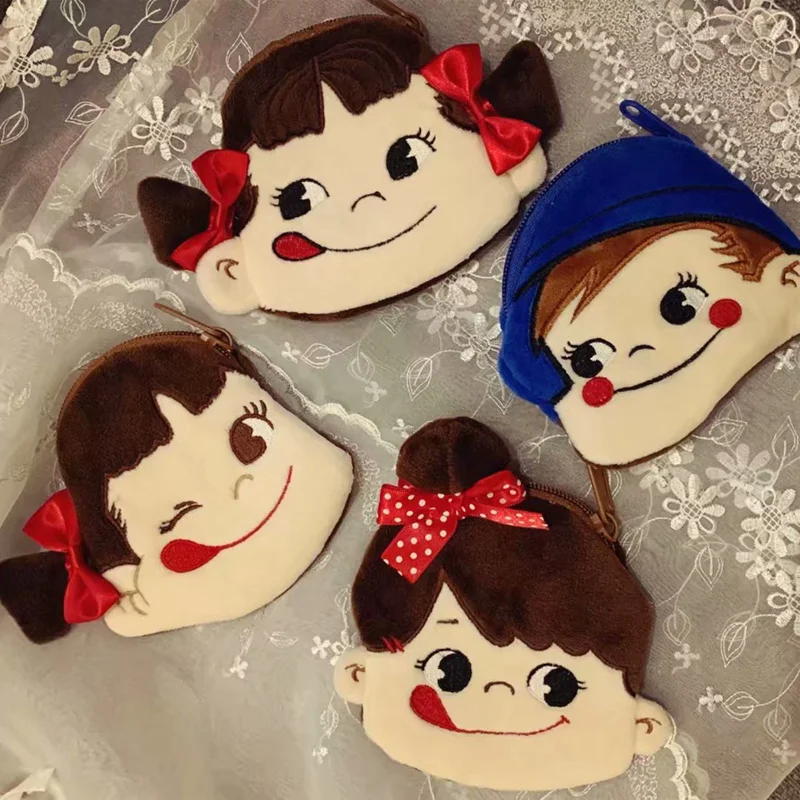 Kawaii Japan Fujiya Peko кошелек для монет мальчиков и девочек унисекс многофункциональная
