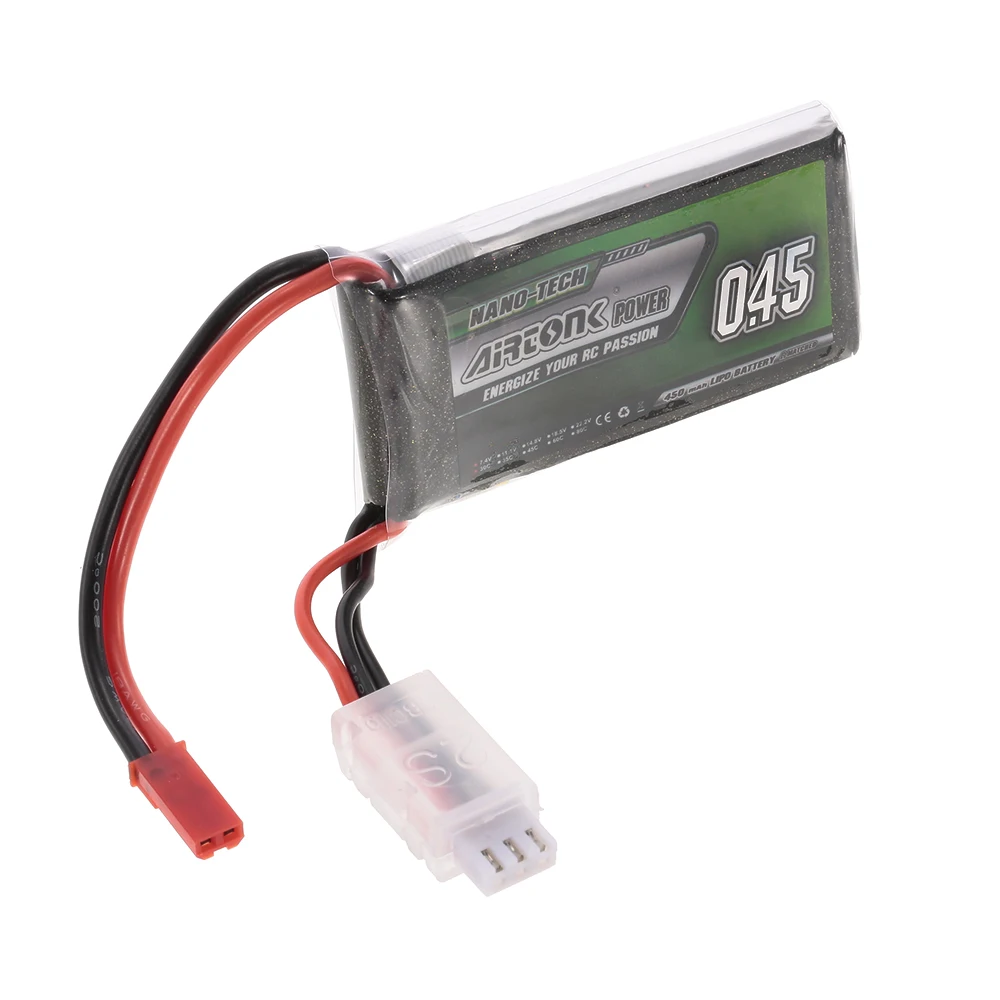7 4 V 450mAh 600mAh 850mAh 1000mAh 1100mAh 30C 2S перезаряжаемый Li-Po аккумулятор JST разъем для
