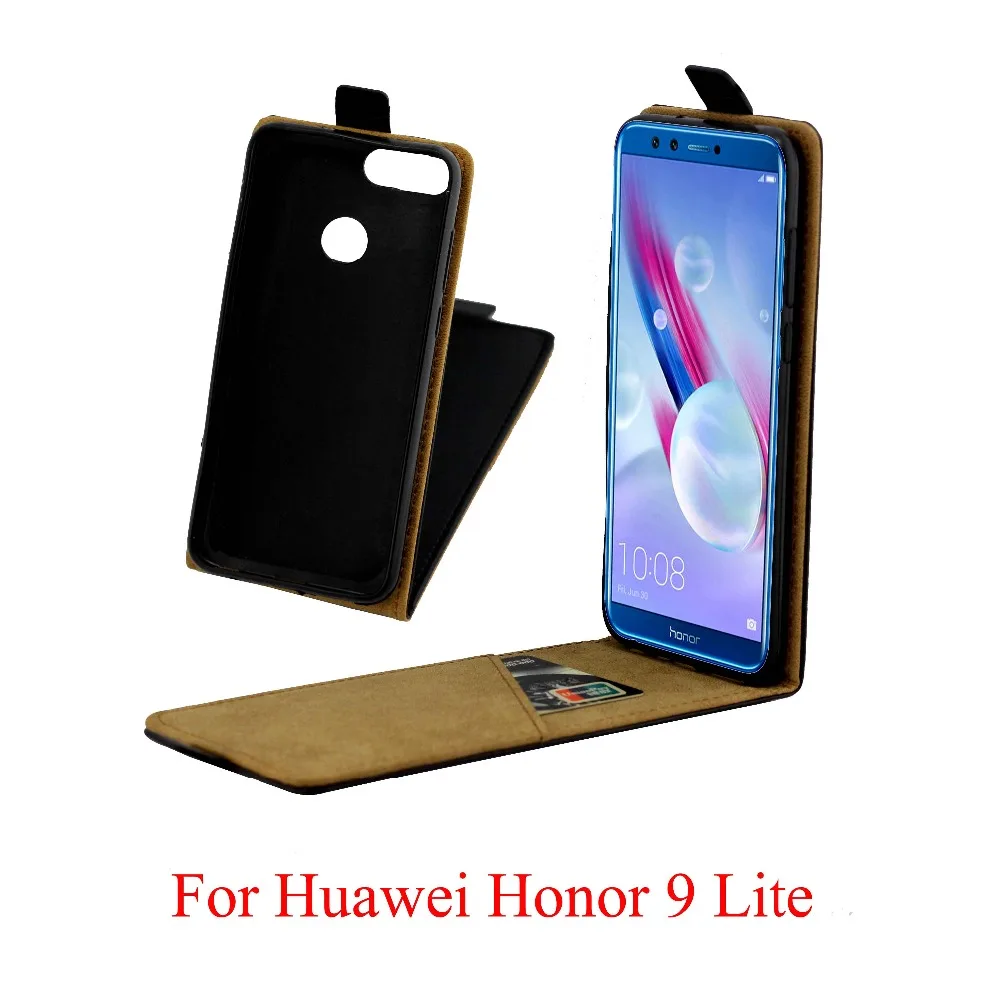 Винтажный флип чехол из искусственной кожи для Huawei Honor 9 Lite 5 65 &quot чехлы телефонов