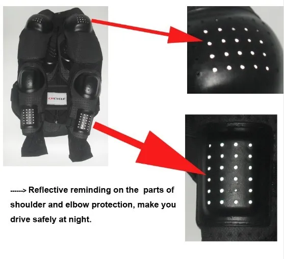 Броня на мотоцикл Chcycle мотоциклетная нагрудная и задняя куртка giacca от armour knight 5 xl