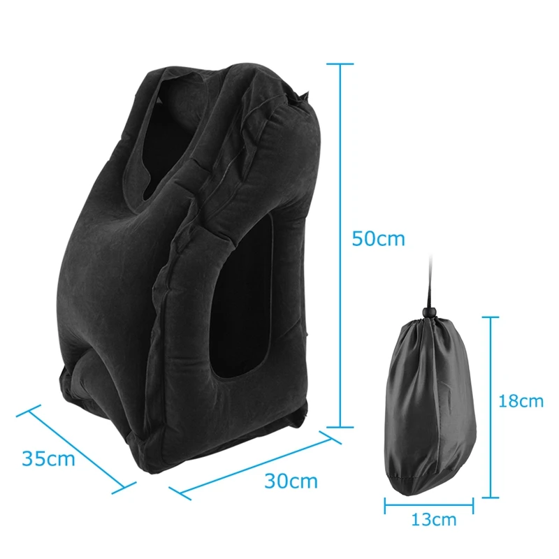 Мягкие воздуха Надувные Путешествия Подушки Детские для шеи комфортного