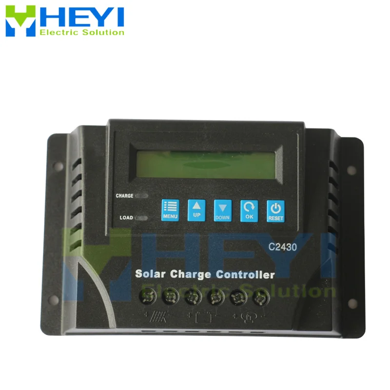 C4830-20 LCD контроллер заряда и разряда солнечной батареи 20A 48V Солнечный pwm защита от