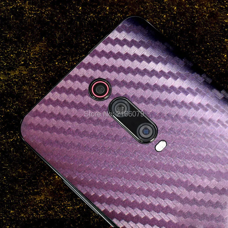 Для Xiao mi Red mi K20/K20Pro/mi 9 T/9 T Pro 6,3" 3D градиентное углеродное волокно полное заднее покрытие наклейка защитная пленка