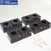 cold fireworks fountain wireless control mini pyro base system remote pyrotechnics machine 8cues 1case for stage dj wedding show