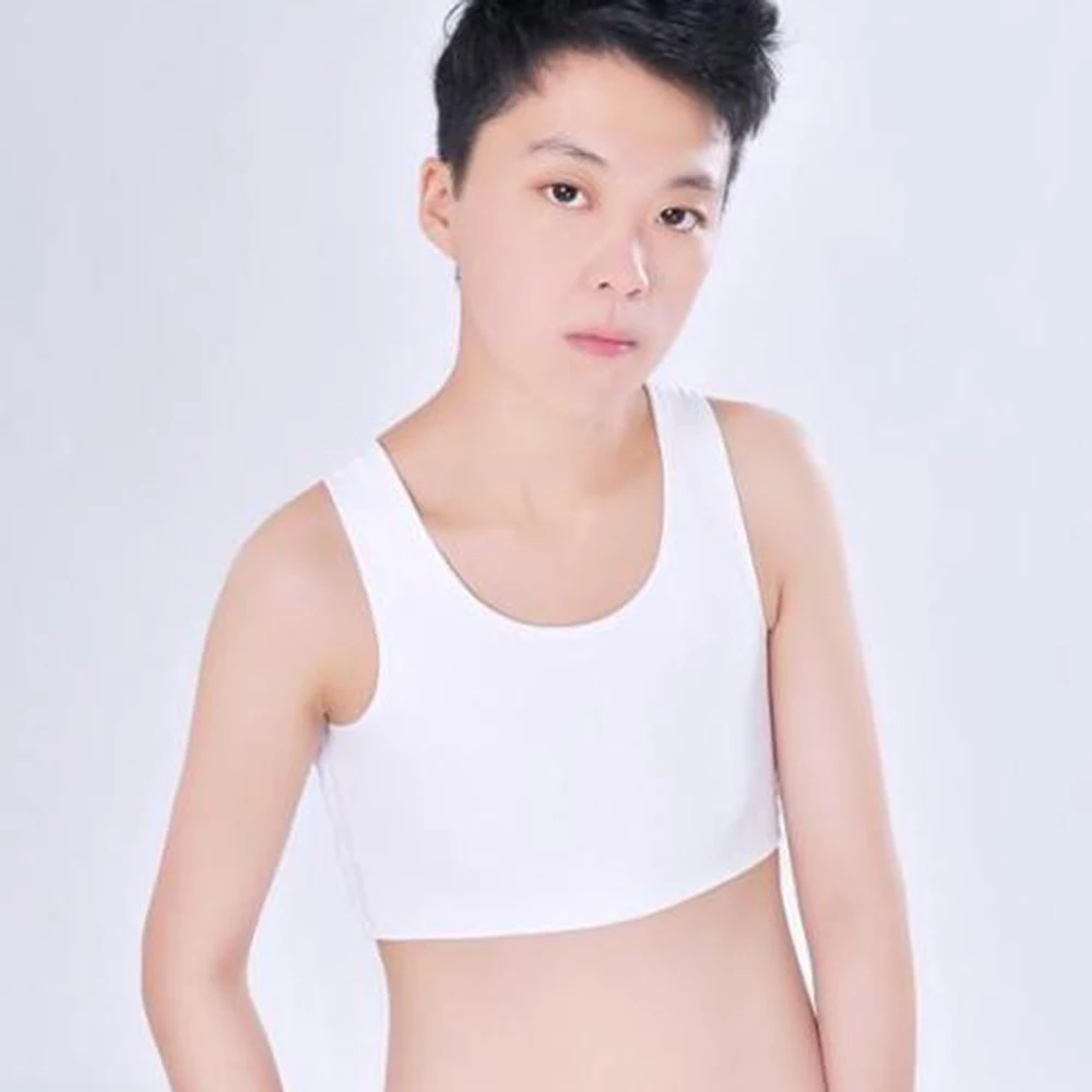 Корсет Tomboy для лесбиянок повседневный УКОРОЧЕННЫЙ ТОПИК облегающий дышащий