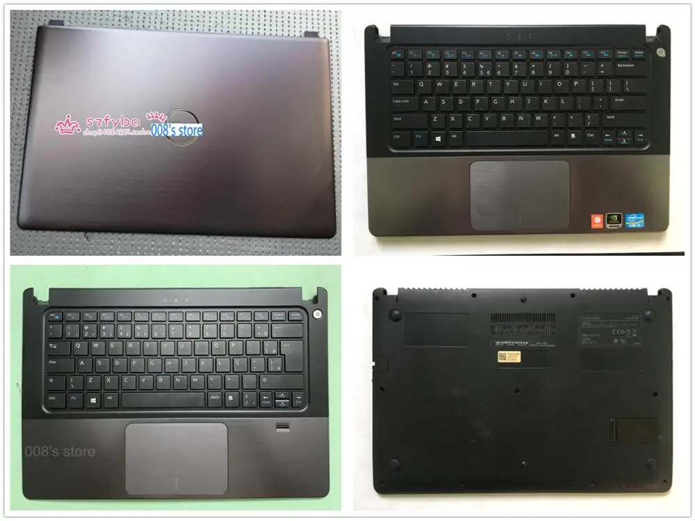Крышка используется для DELL 5439 Vostro 5460 5470 5480 V5460 V5470 V5480 P41G просмотране сенсорный ЖК