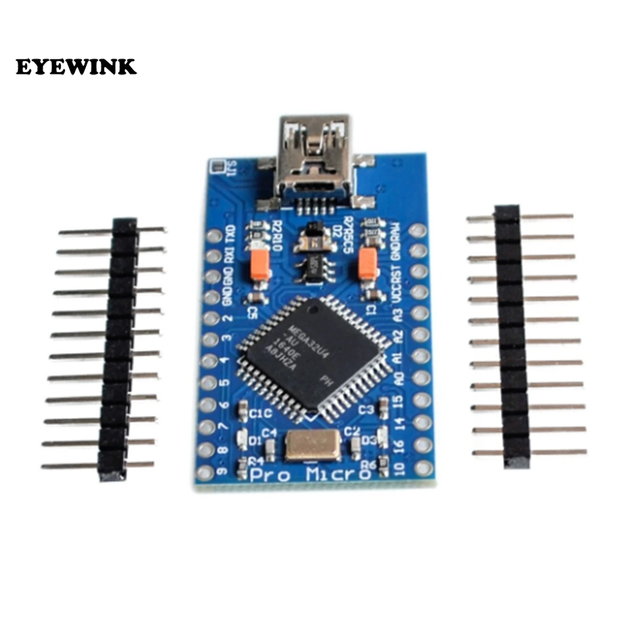Mini USB ATmega32U4 Pro Micro 5 в 16 МГц плата модуль ATMega 32U4 контроллер Pro-Micro reзамена |
