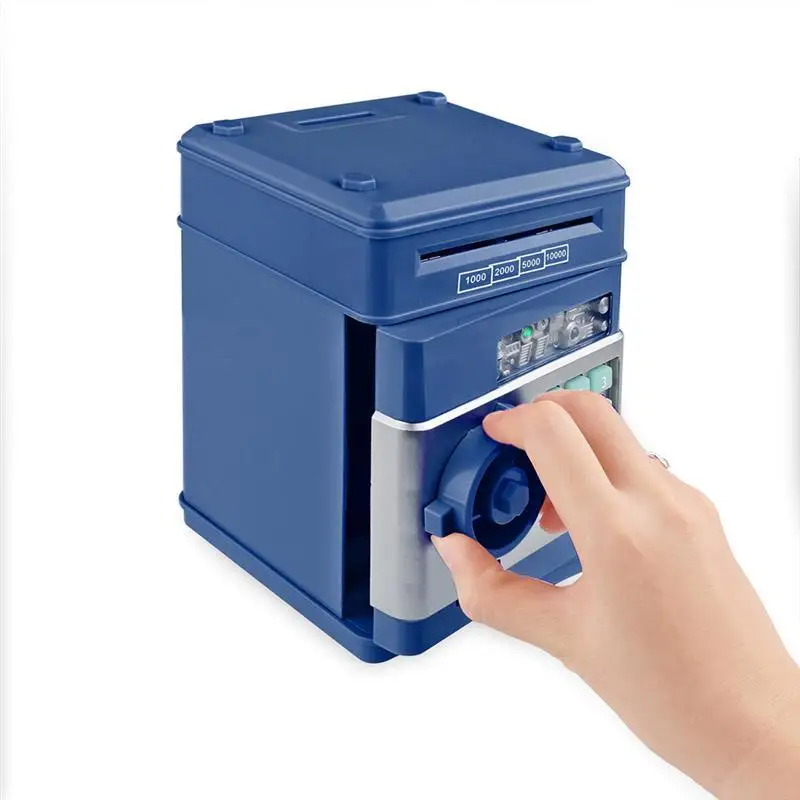 Копилка с паролем ATM Электронная безопасный электронный пароль для жевания монет