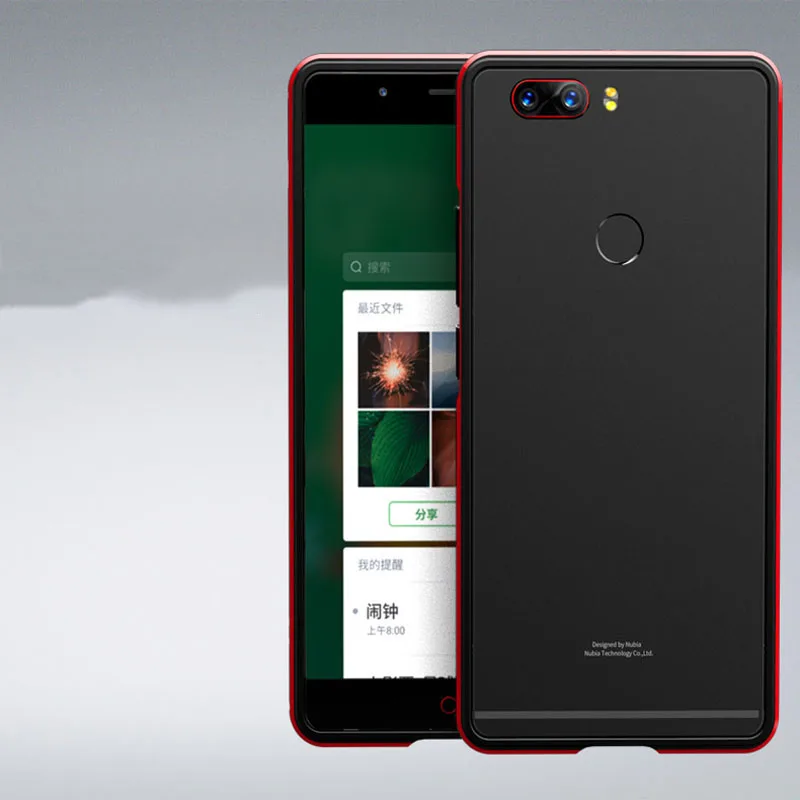 Чехол s для Nubia Z17S чехол Capa Жесткий задний ПК металлический бампер деловой чехол для телефона Nubia Z 17 S Z17 S Nubia 17s металлический корпус